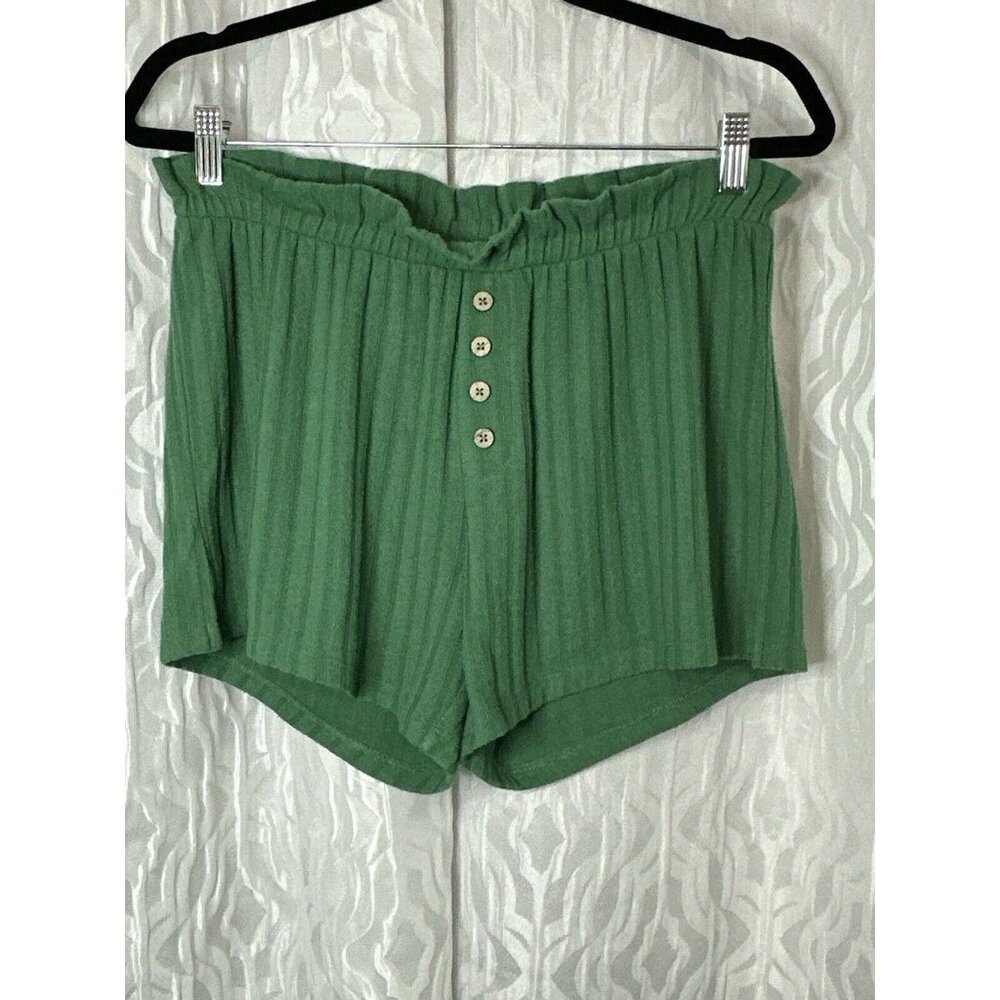 BNWT Cha Sor Poor Boy Rib Paper bag Waist Shorts With Coconut Buttons. Size S…